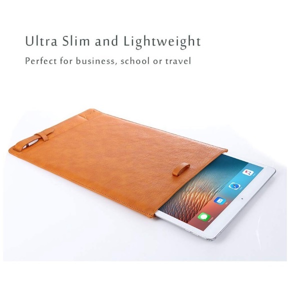 💻📱Premium Synthetic Leather Laptop/Tablet Case - Picture 1 of 8